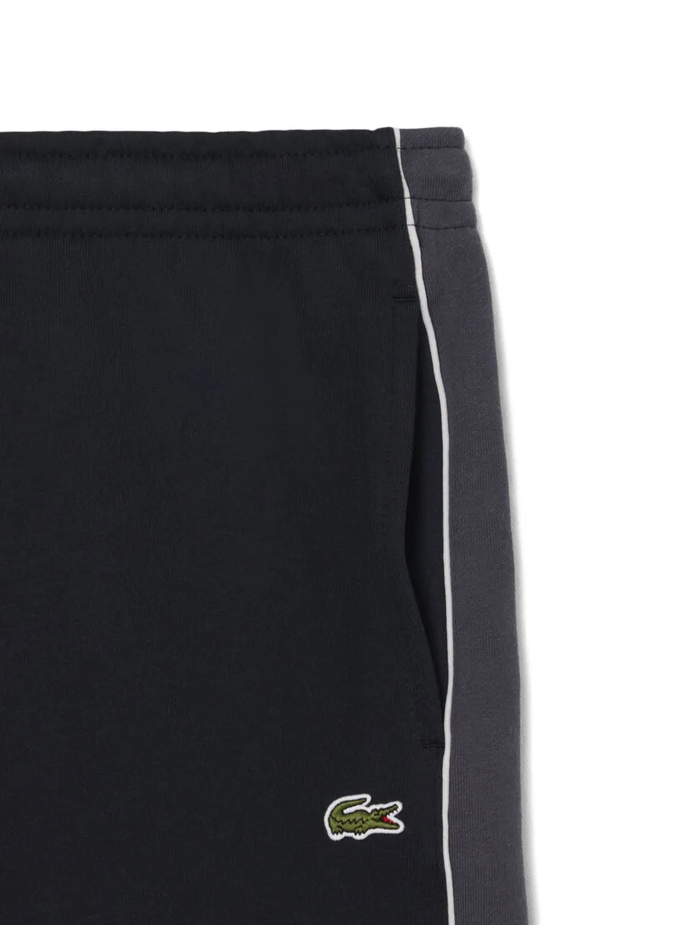 Lacoste Shorts met trekkoord en logo Blauw