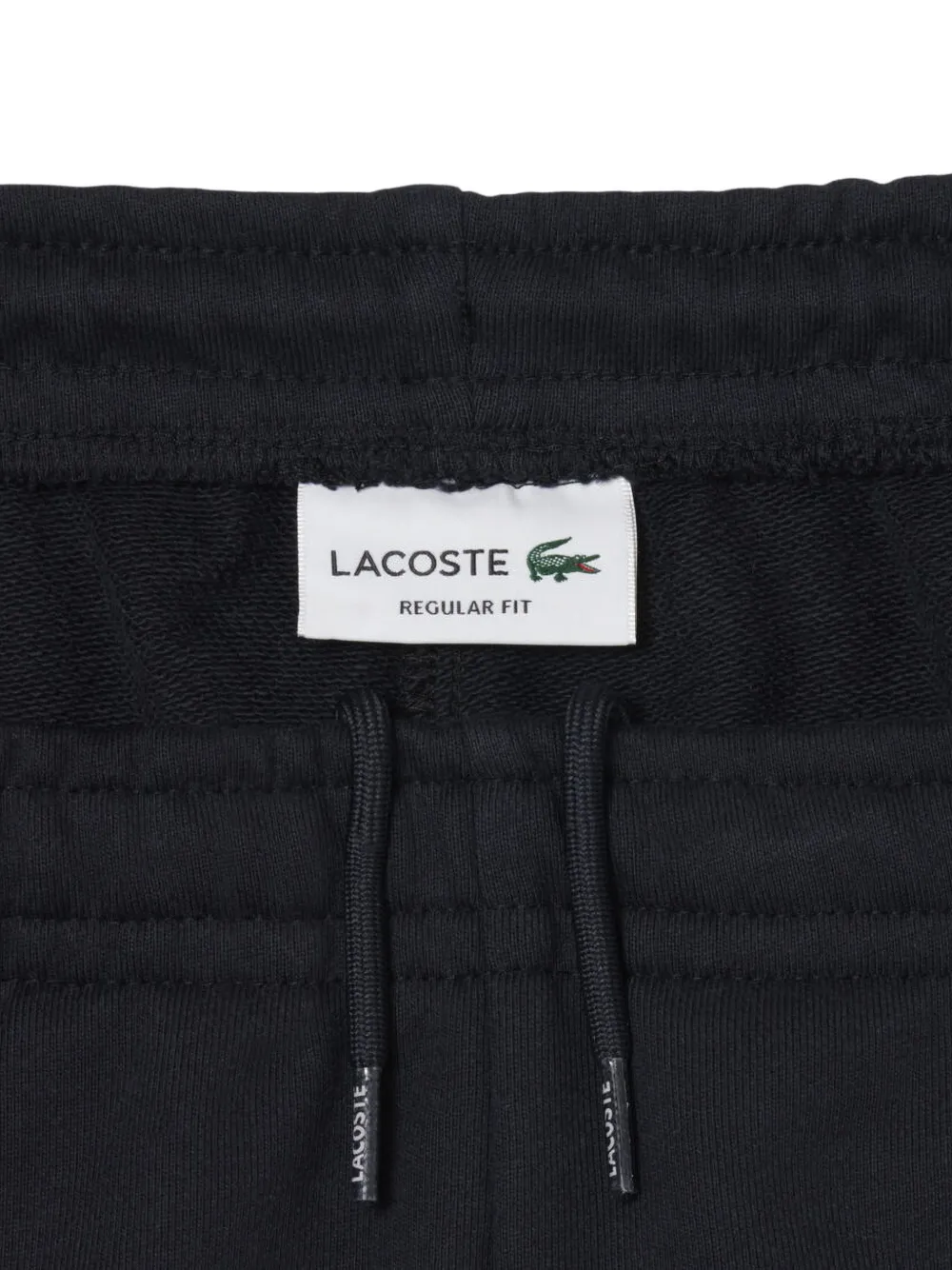 Lacoste Shorts met trekkoord en logo Blauw
