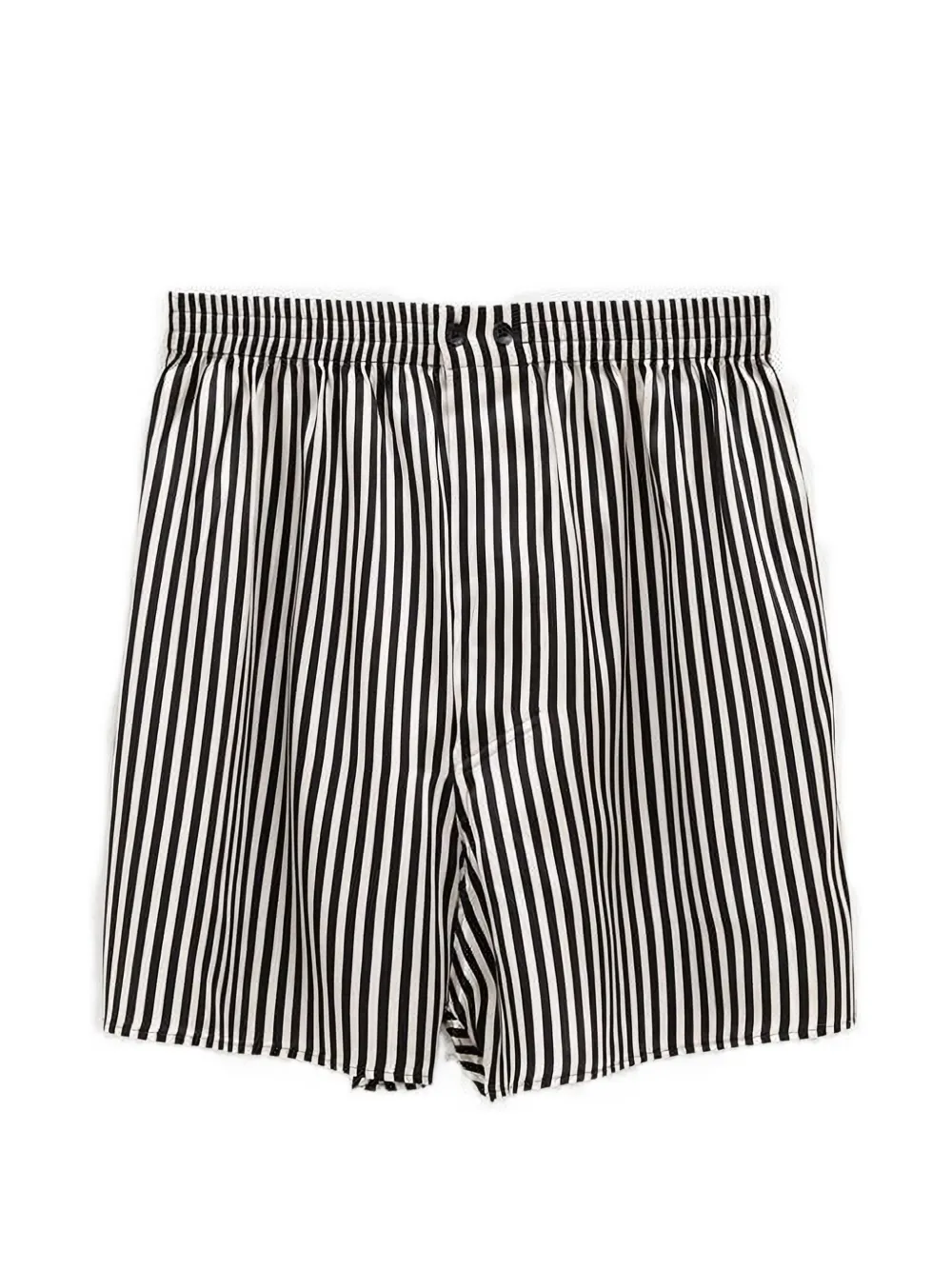 Petar Petrov stripe shorts - Nero