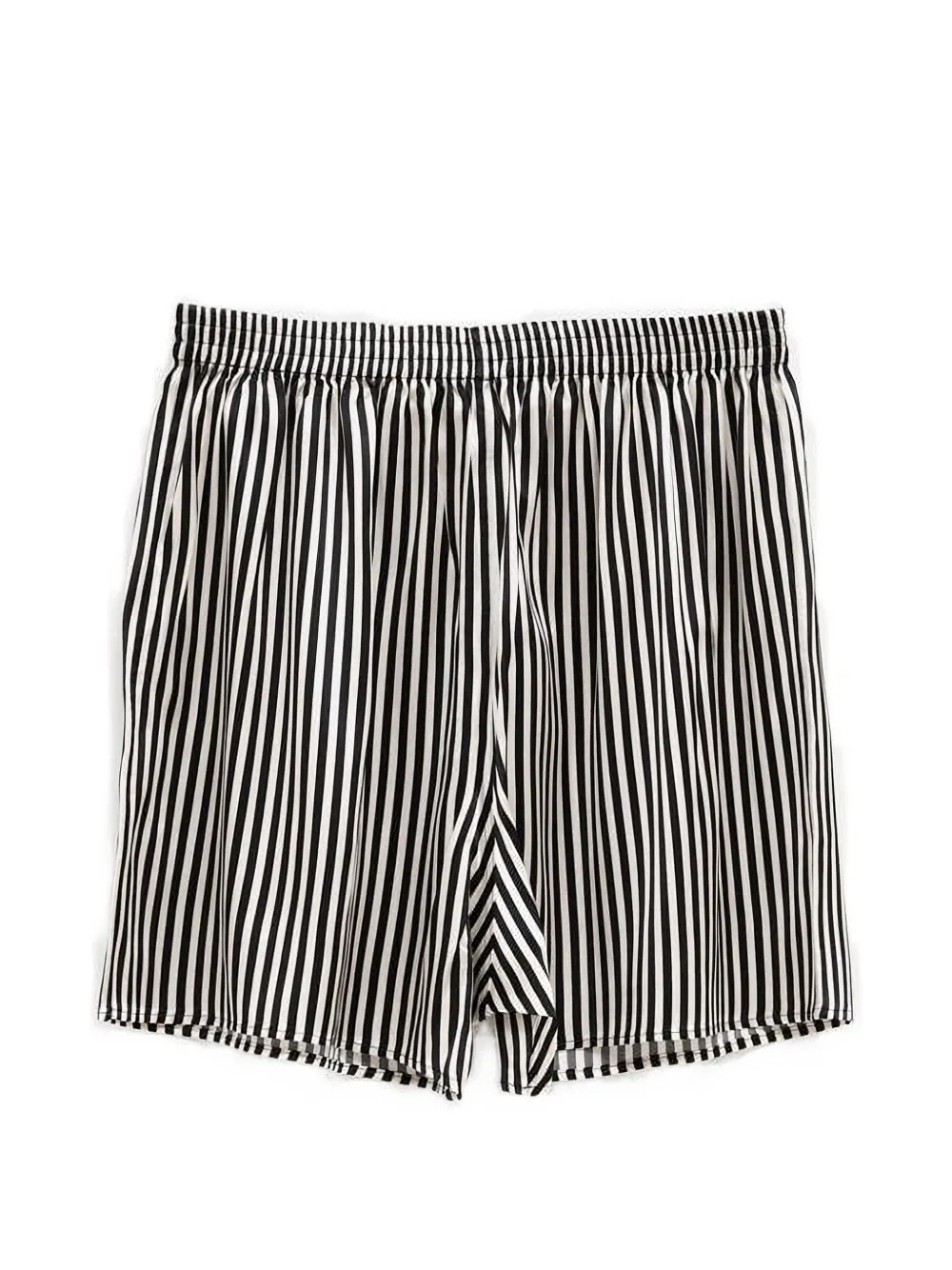  Petar Petrov Stripe Shorts - Black 
