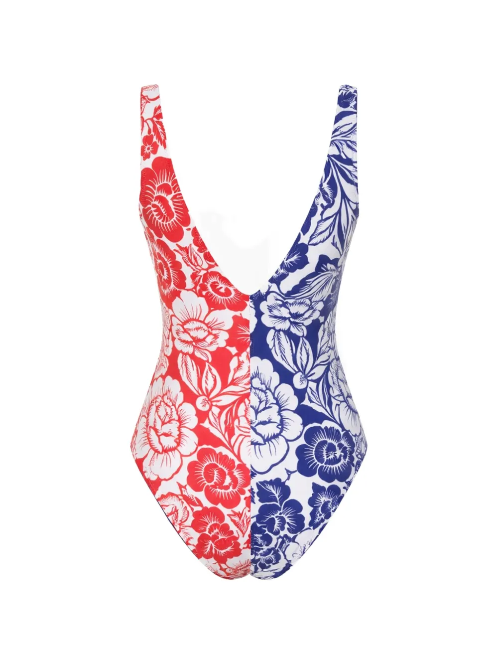FARM Rio Cashew and Birds zwemkleding Rood