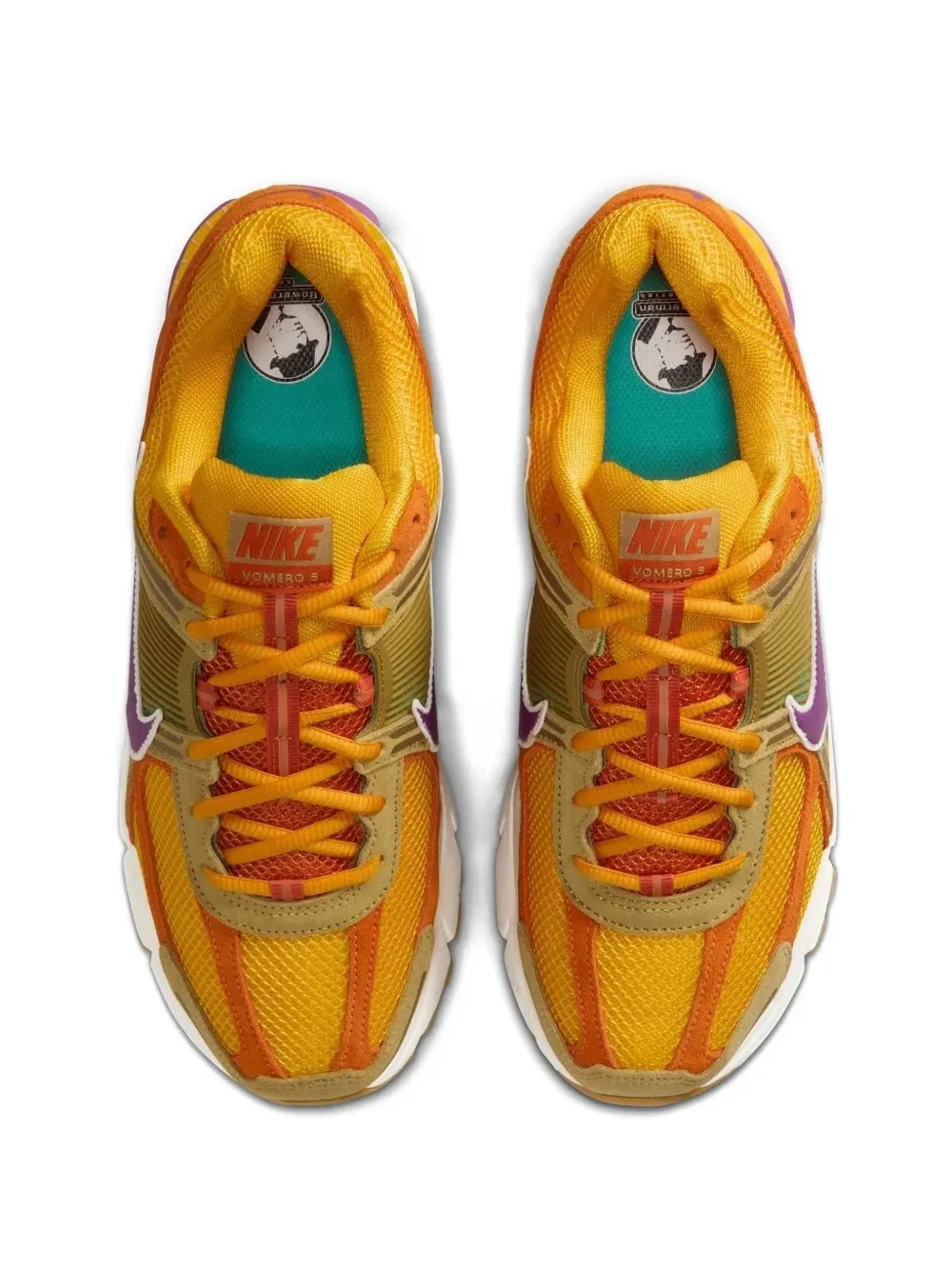 Nike Vomero 5 sneakers Geel