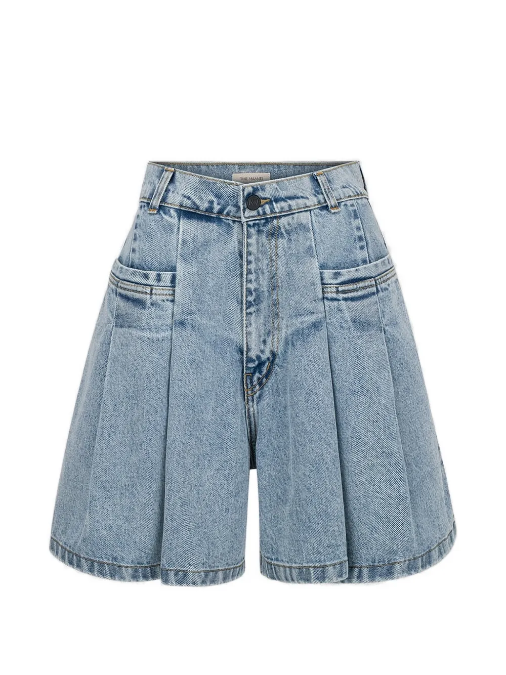 The Mannei Terron pleated shorts - Blu