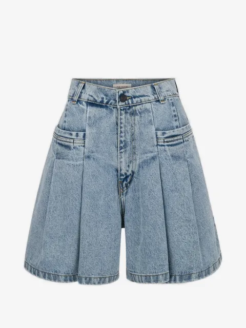 The Mannei Terron pleated shorts