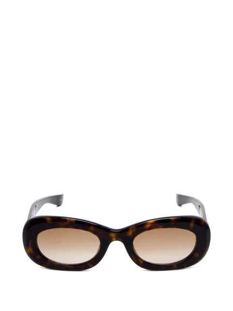 Alexander McQueen oval-frame sunglasses