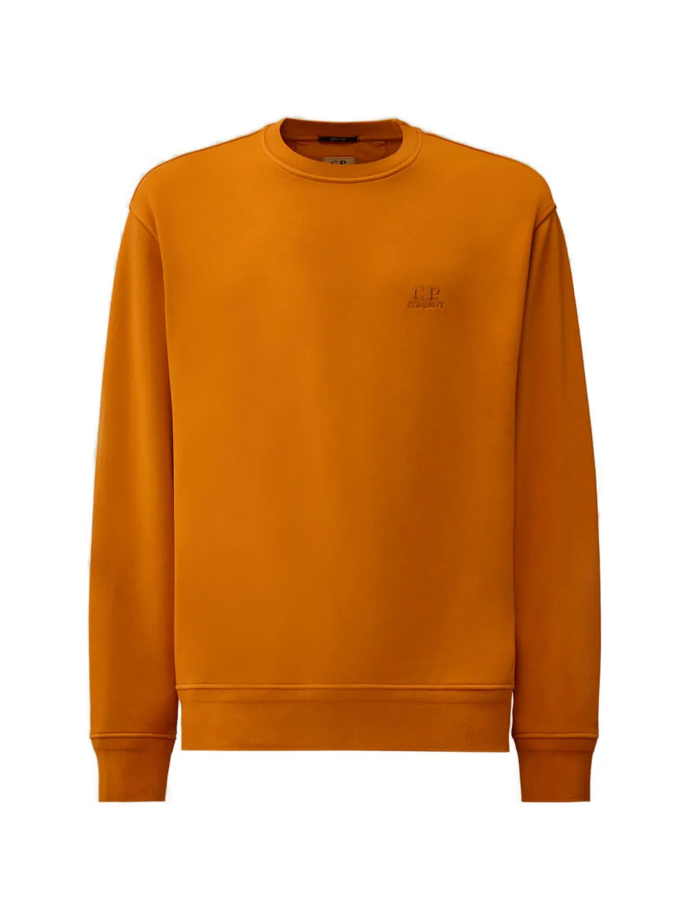 C.P. Company logo crew-neck sweater - Arancione