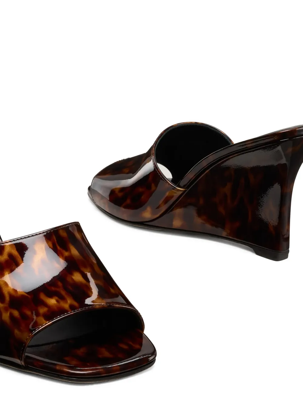 Stuart Weitzman Vinnie Wedge mule Bruin