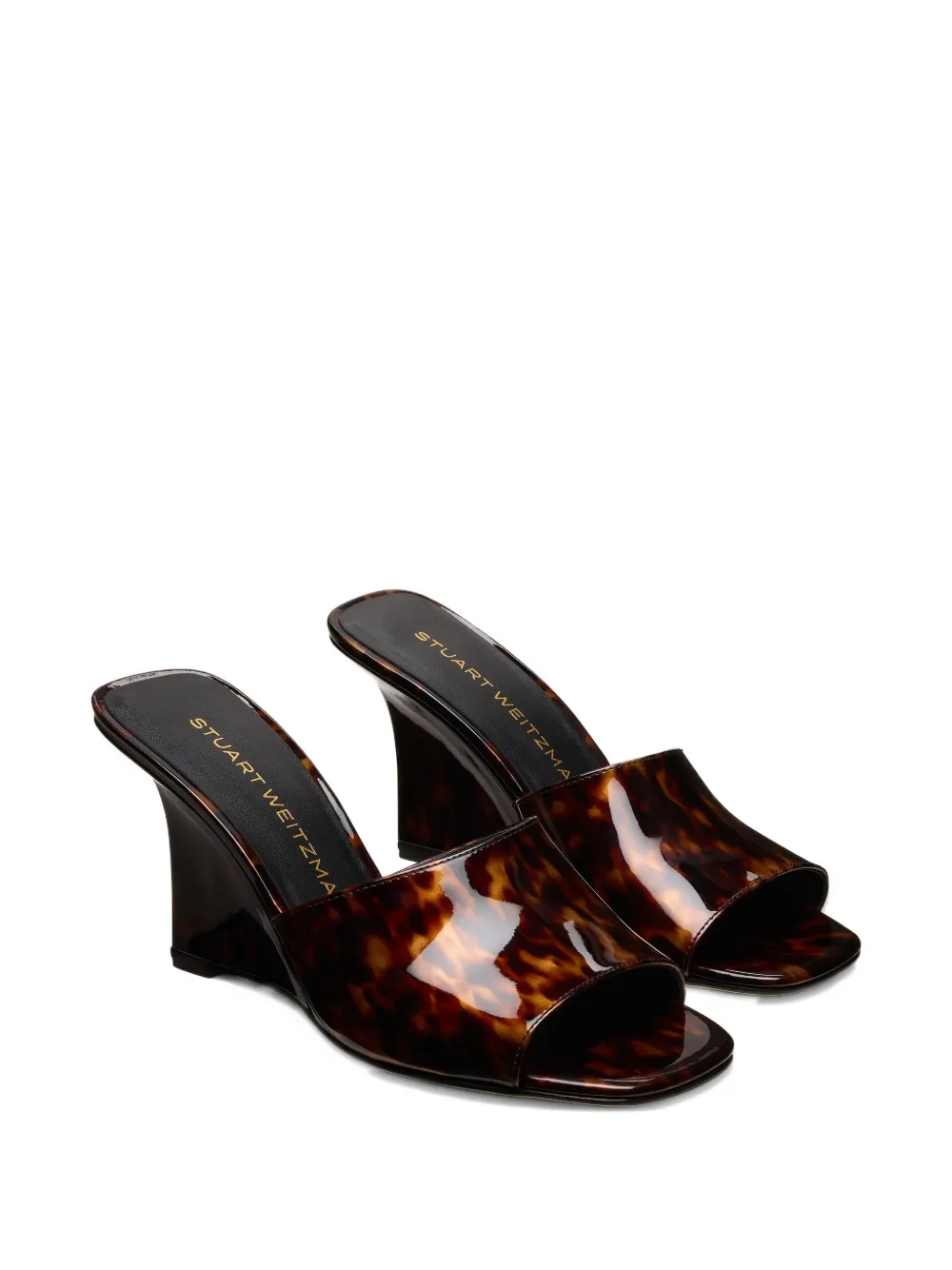 Stuart Weitzman Vinnie Wedge mule Bruin