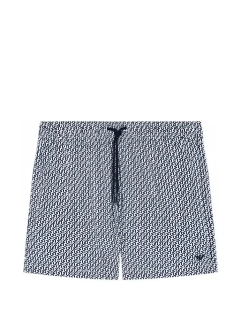 Emporio Armani shorts de playa estampados