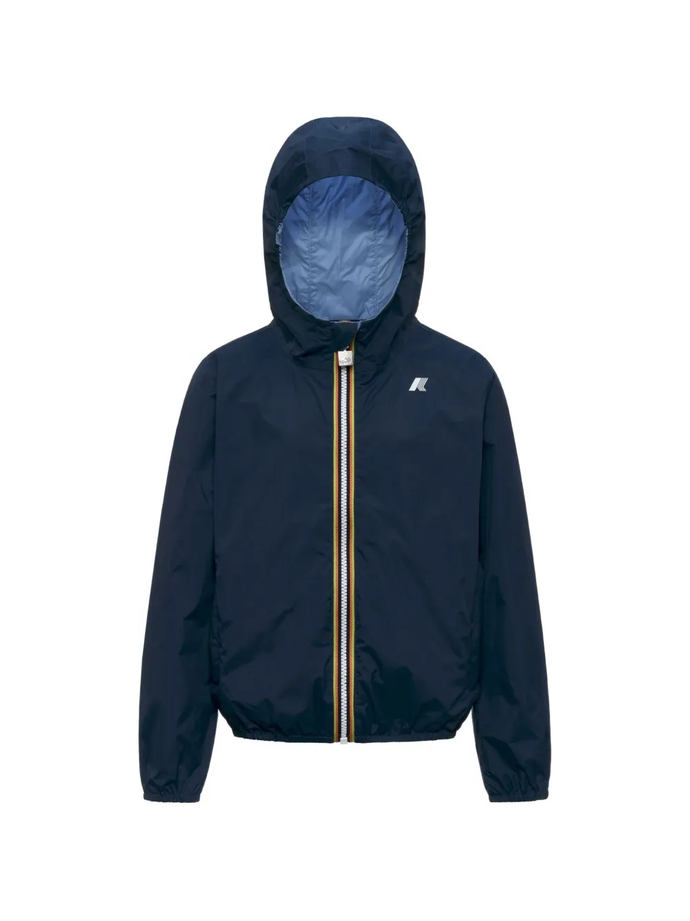 K Way Kids hooded jacket - Blu