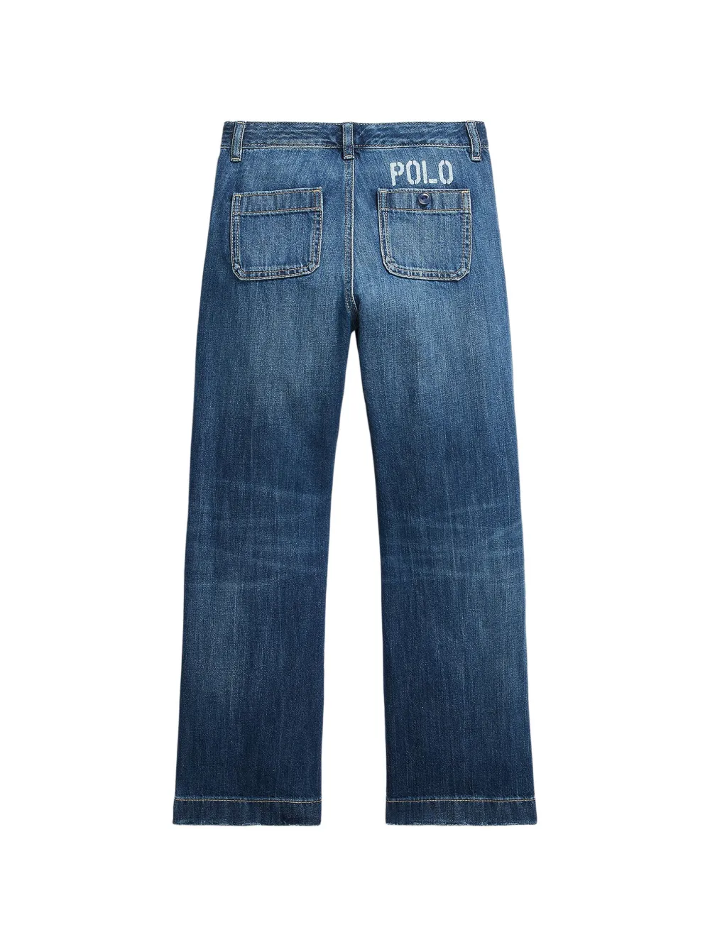  Polo Ralph Lauren Kids Patch-pocket Jeans - Blue 