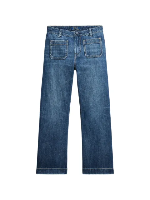 POLO RALPH LAUREN KIDS patch-pocket jeans