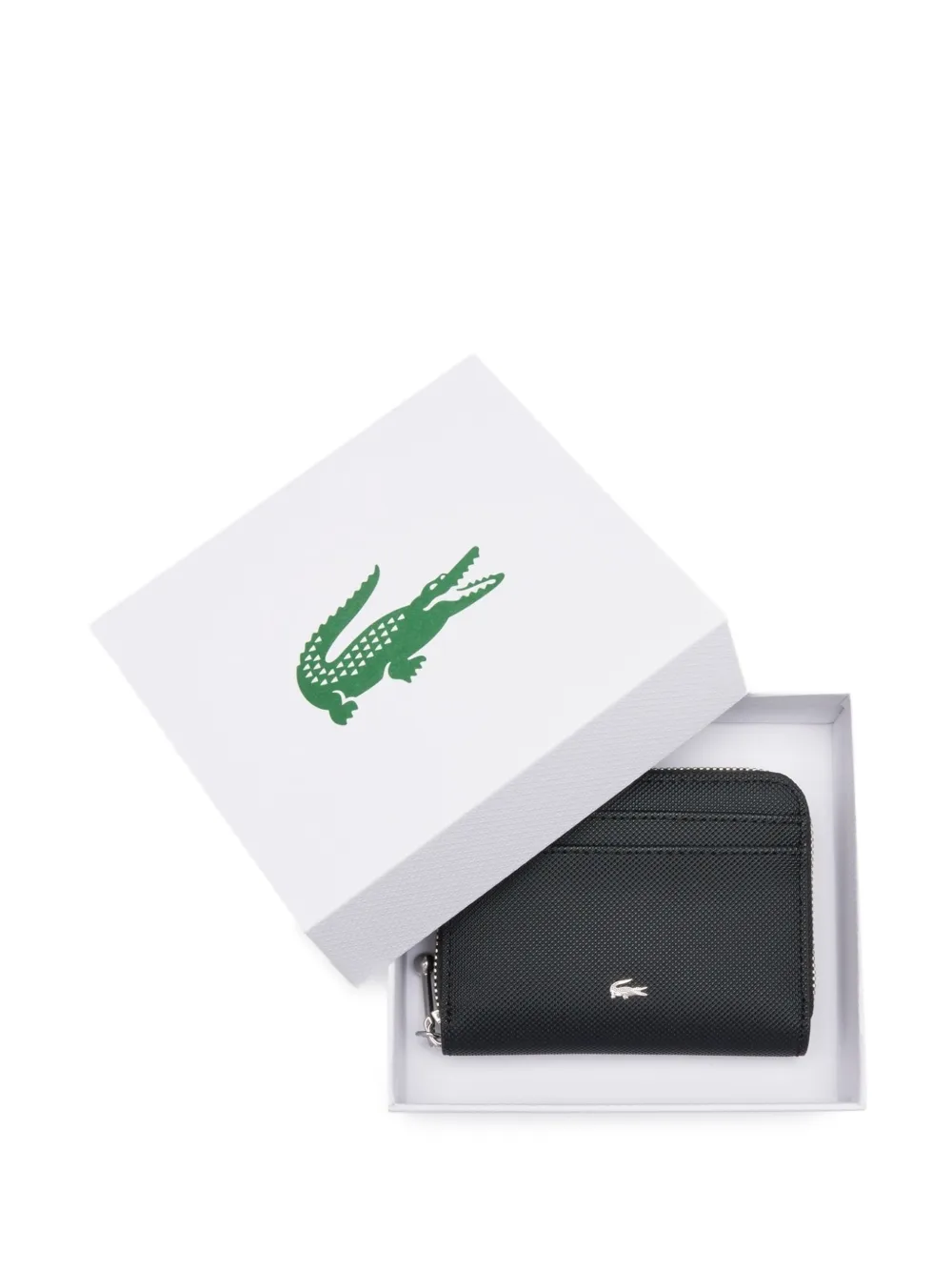 Lacoste Daily City kleine portemonnee Zwart