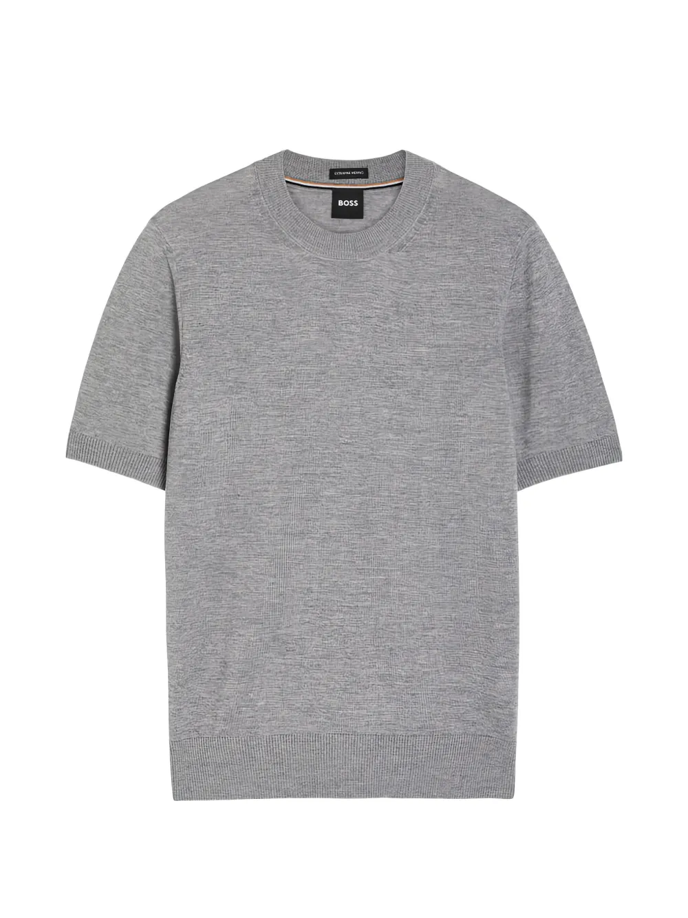 BOSS Umauro crew-neck T-shirt - Grigio