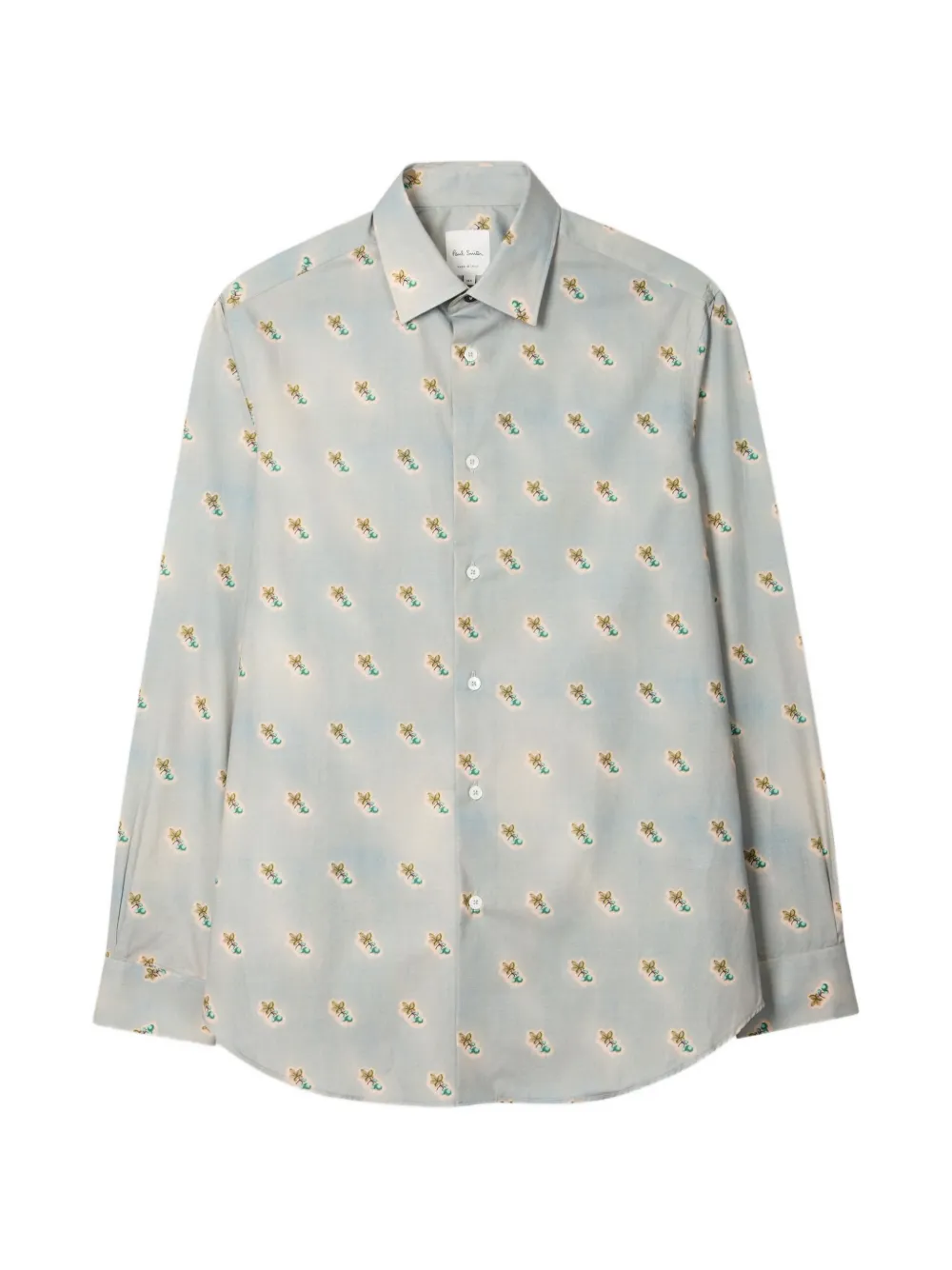 Paul Smith Ditsy Fruit cotton shirt - Blu