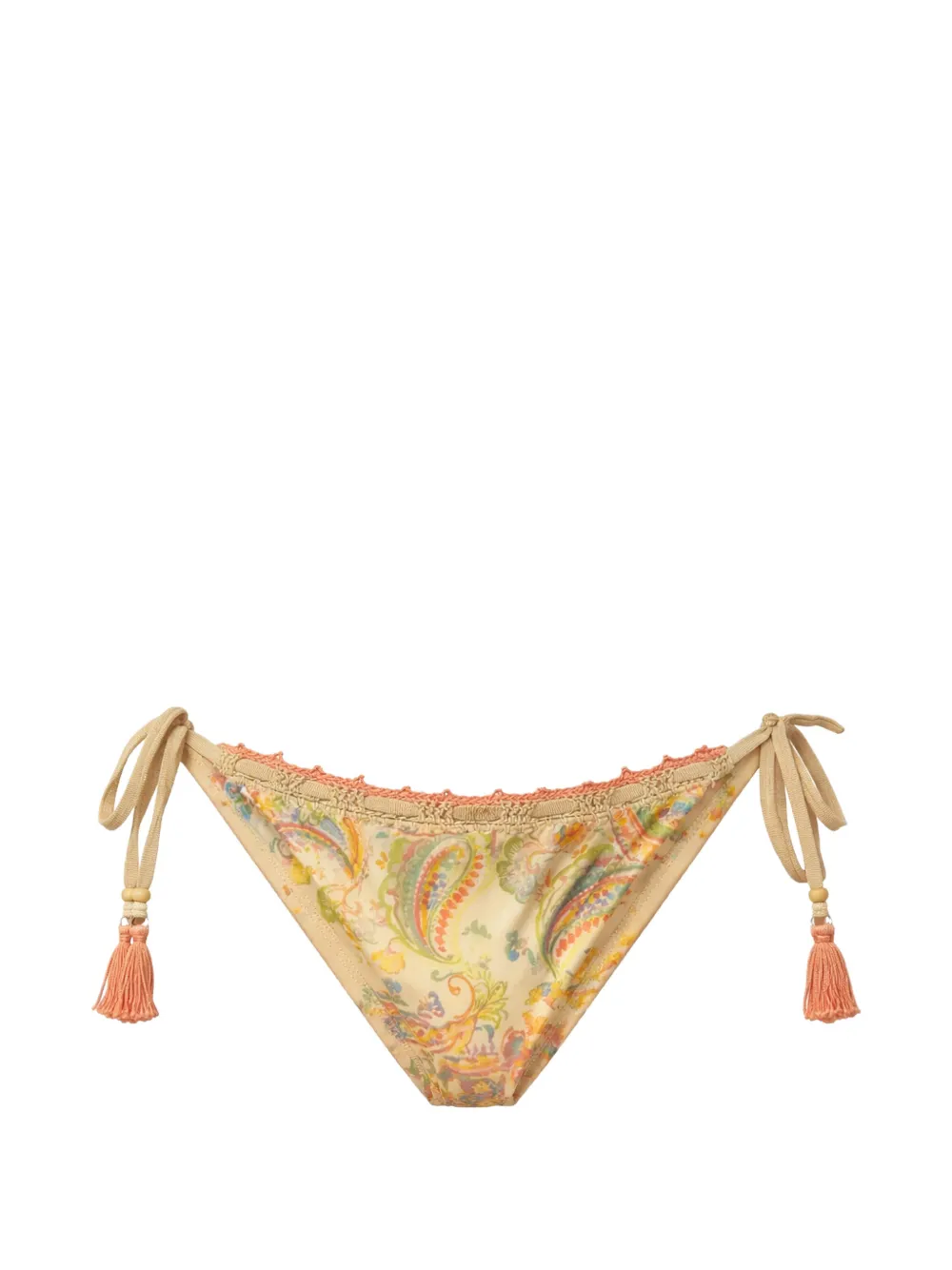 Del Maar paisley bikini bottoms - Toni neutri