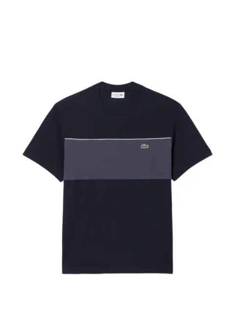Lacoste t-shirt colour block à col rond
