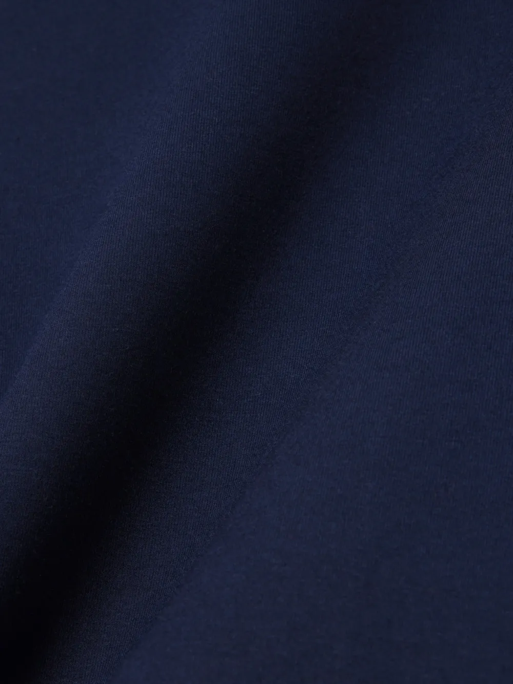 Lacoste Contrast-trim Round-neck Logo-detail Cotton T-shirt In Blue