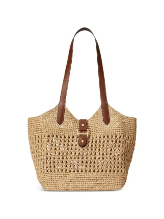 Lauren Ralph Lauren Large Tasha Tote Bag | Neutrals | FARFETCH