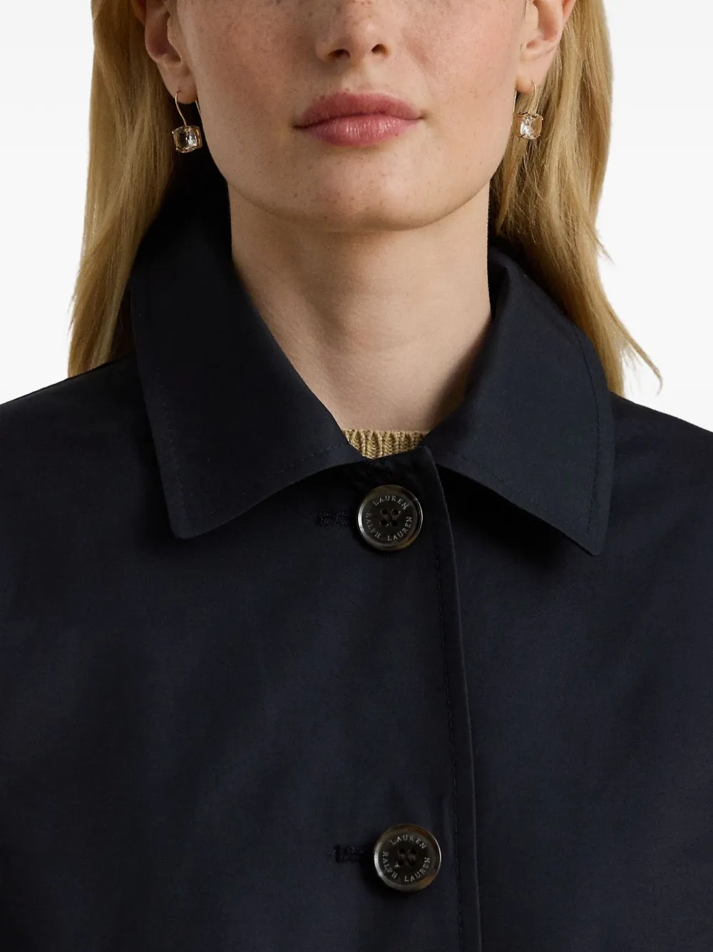 Lauren Ralph Lauren Jas met capuchon Blauw