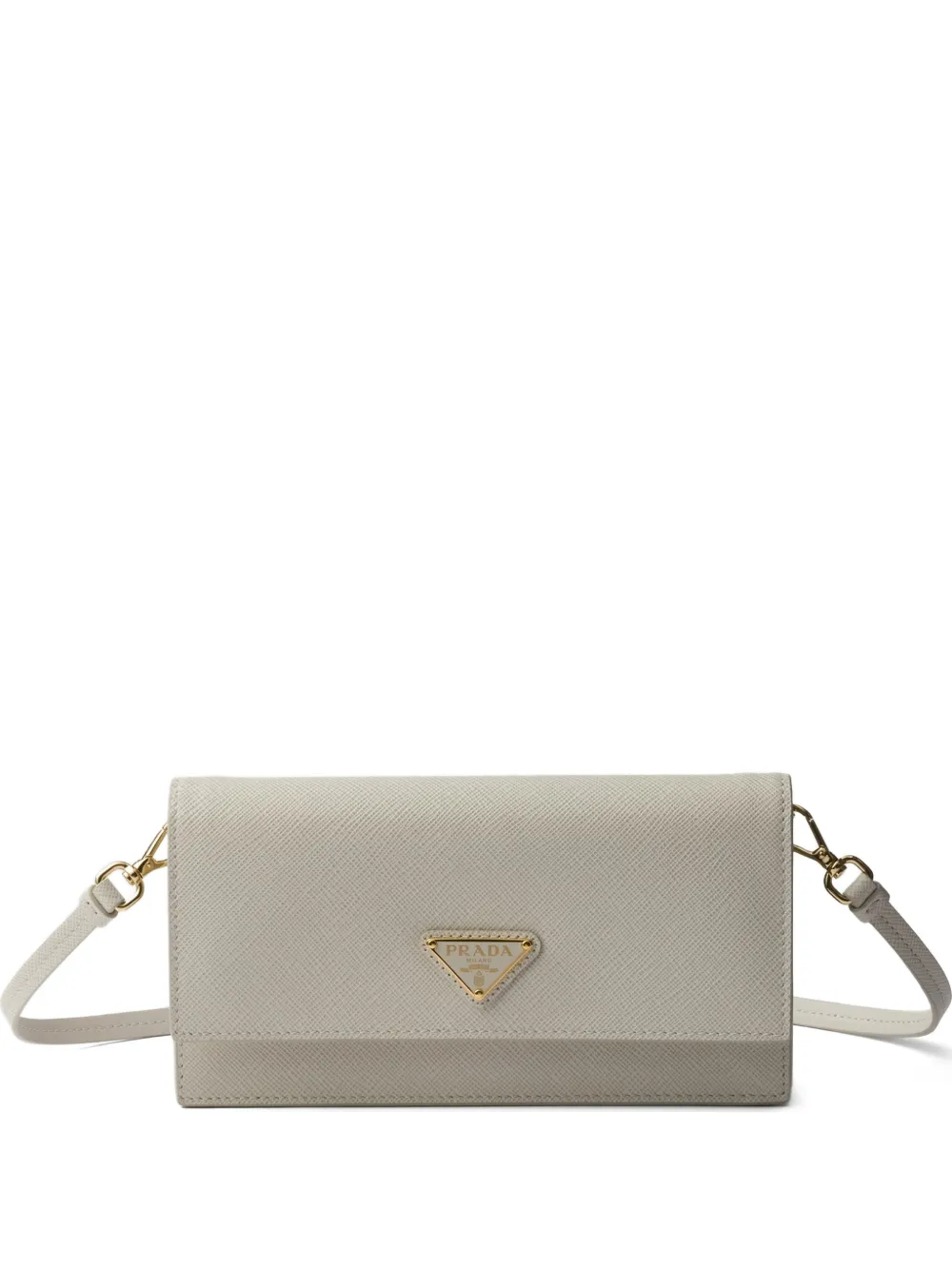 Prada saffiano leather mini-bag - Grigio