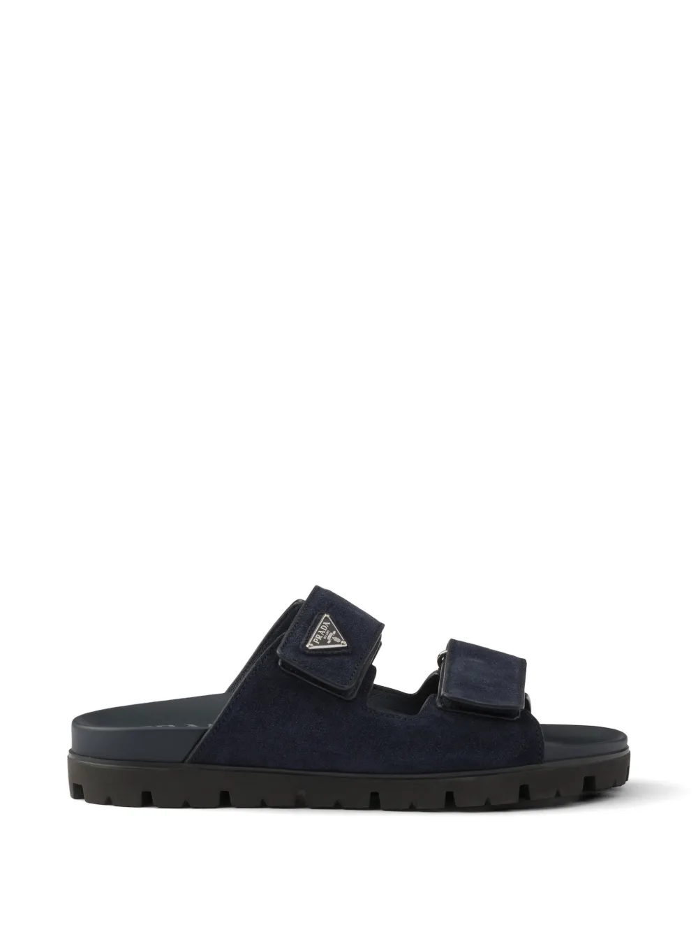 Prada suede band sandals - Blu
