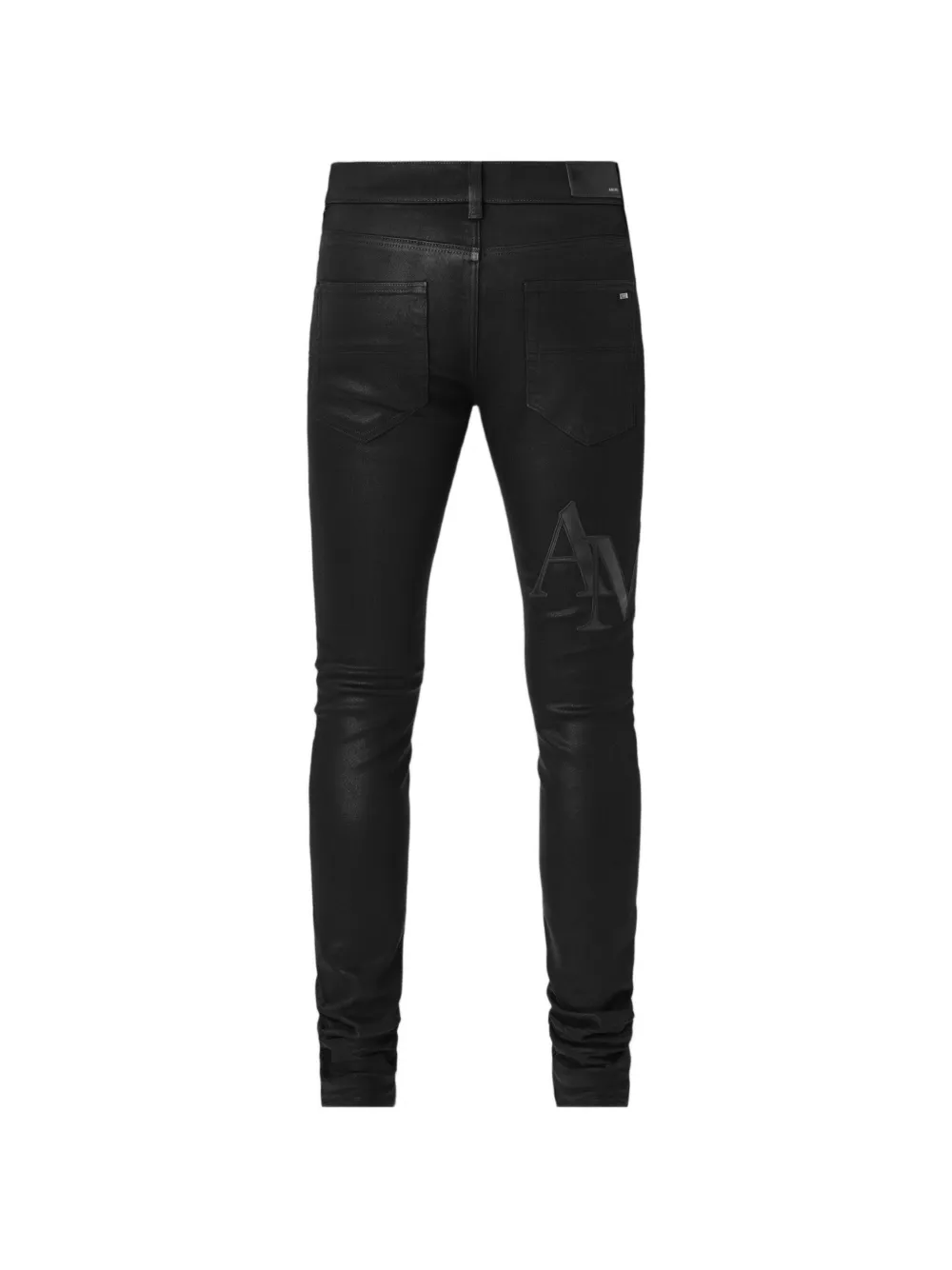  Amiri Vaqueros Con Logo - Negro 