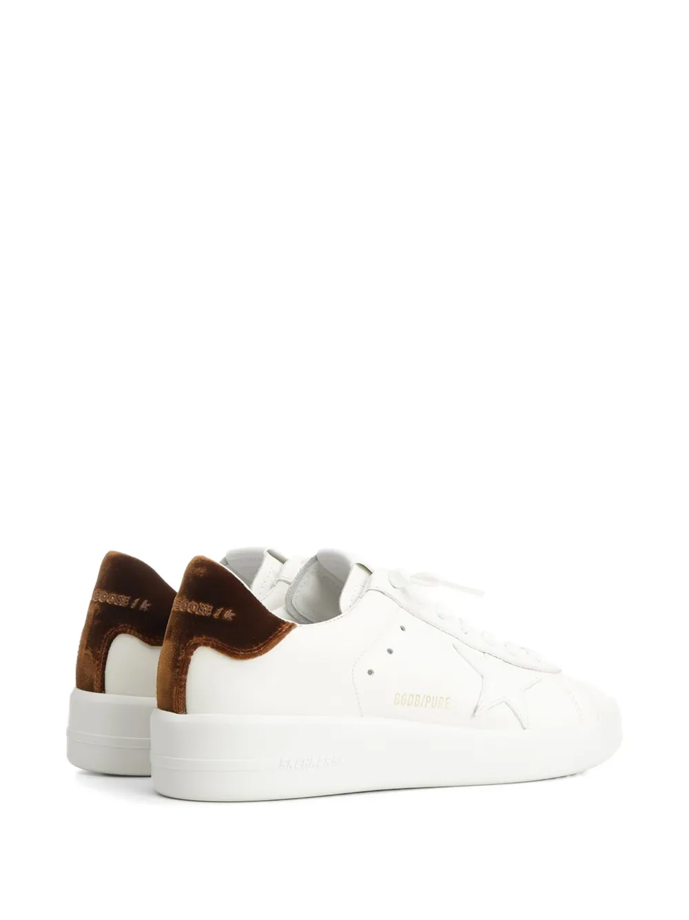Golden Goose Sneakers met sterpatch Wit