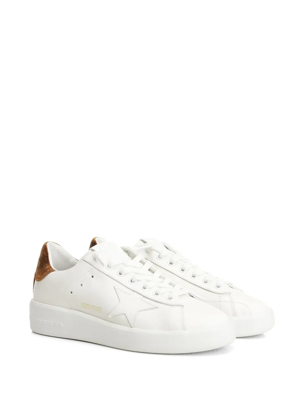 Golden Goose Sneakers met sterpatch Wit