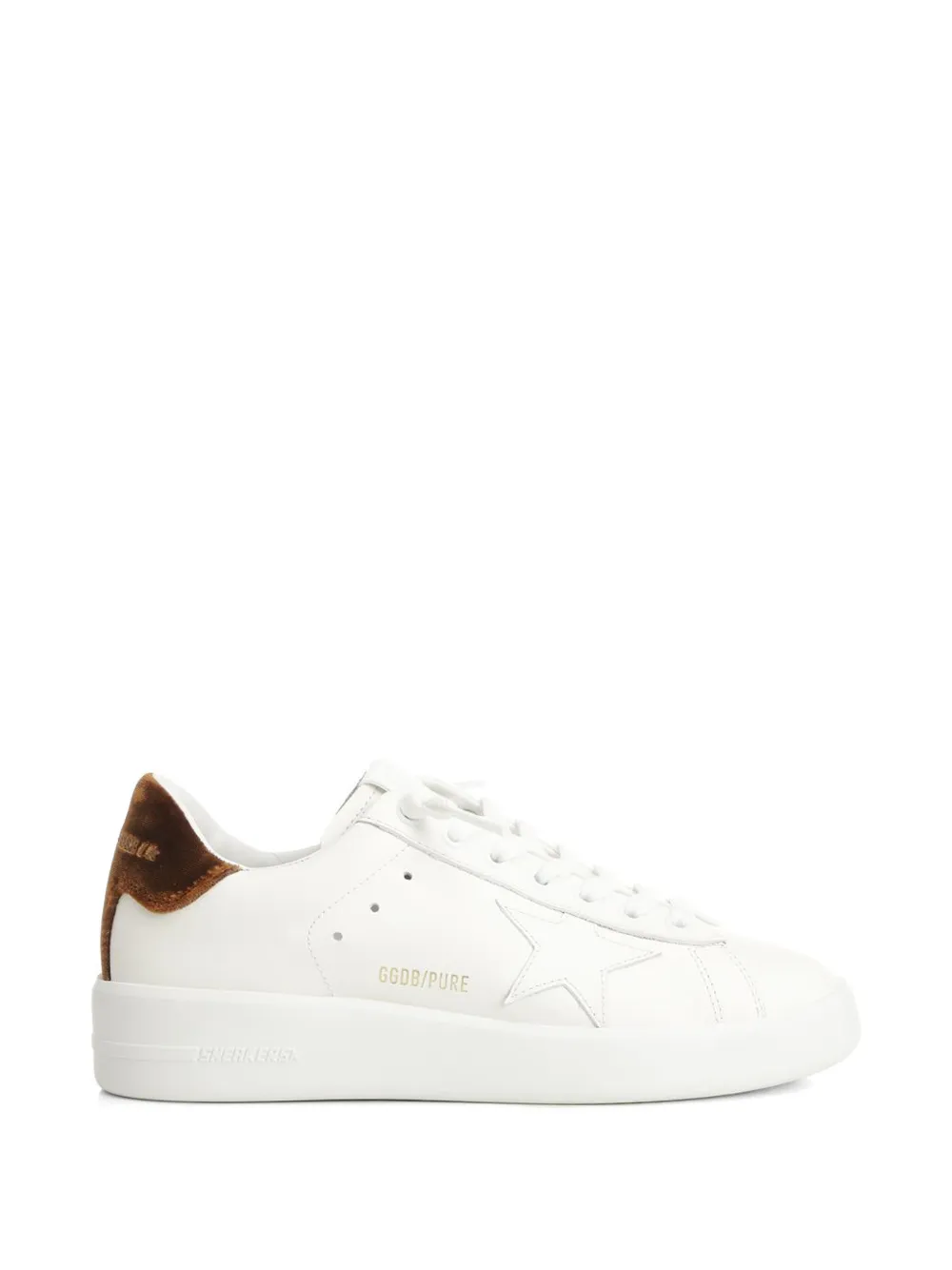 Golden Goose star-patch sneakers - Bianco