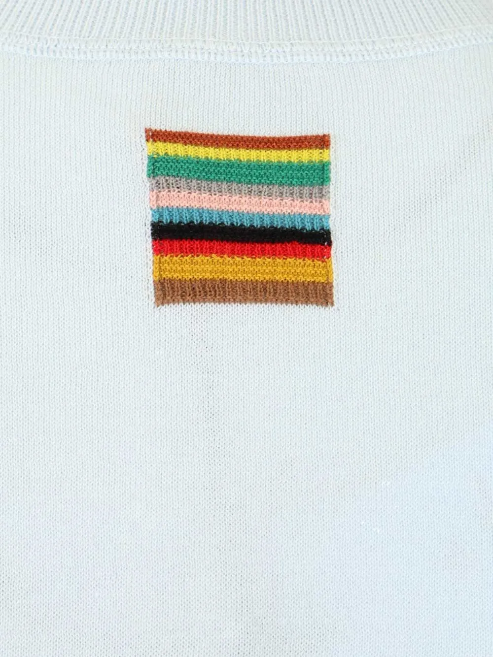 Paul Smith T-shirt met ronde hals en gestreept detail Blauw