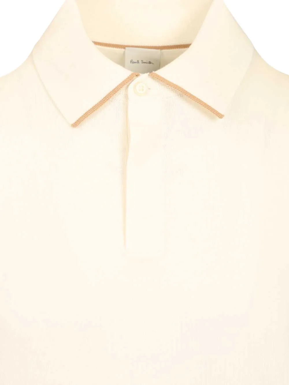  Paul Smith Short-sleeve Buttoned Polo Shirt - Neutrals 