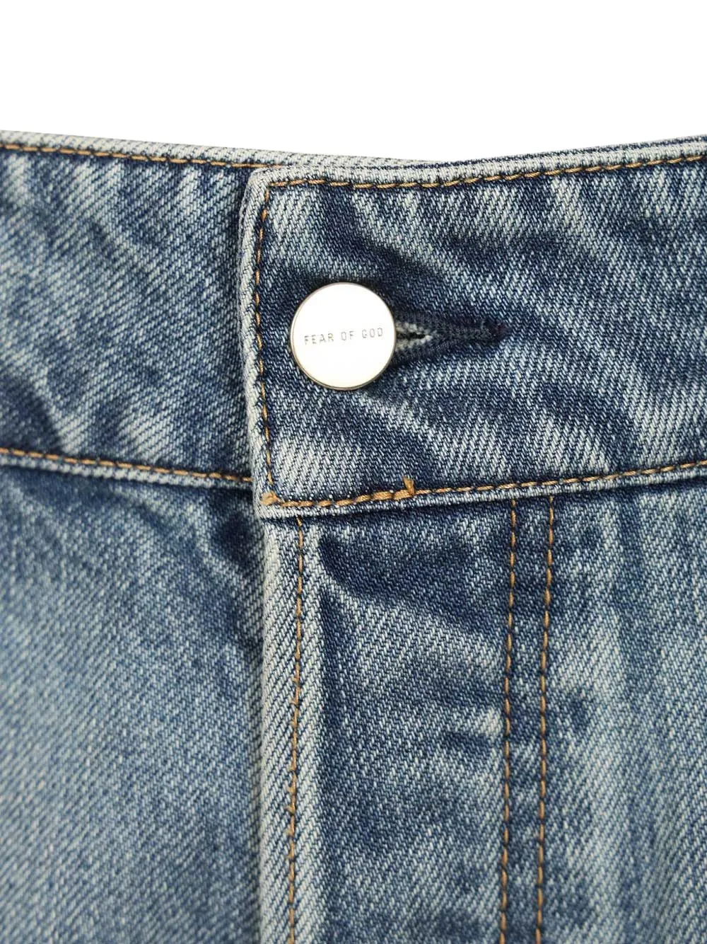 Fear Of God Katoenen shorts Blauw
