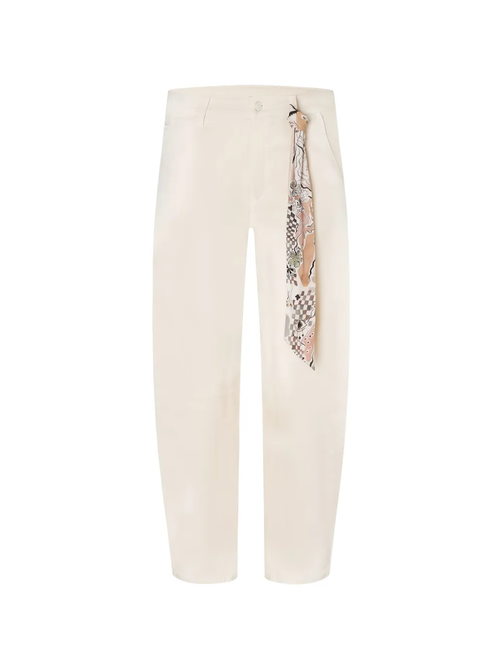 Cambio Hose mit Schaldetail - Nude