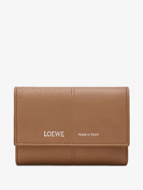 LOEWE textured panel wallet