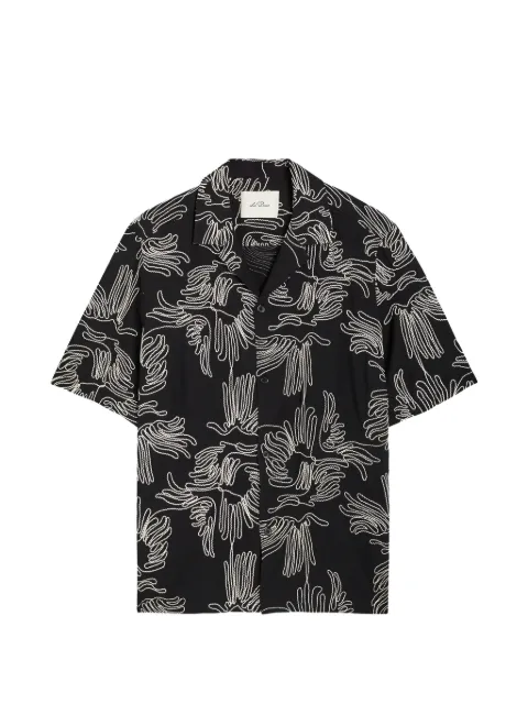 Les Deux Liam patterned shirt