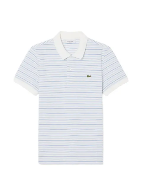 Lacoste striped short-sleeve polo shirt