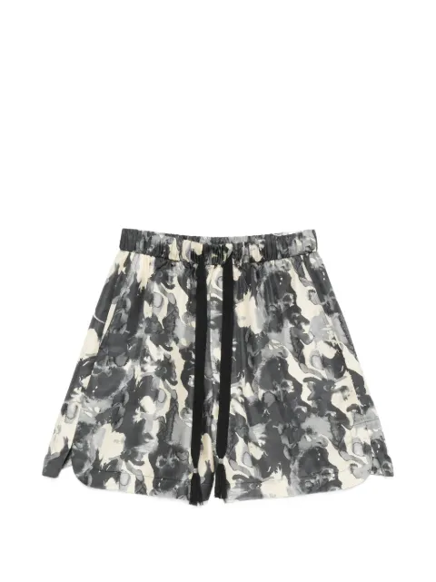 Nanushka abstract-print drawstring shorts