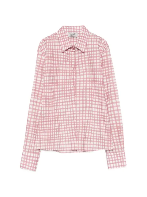 Pence Elsa gingham-check shirt