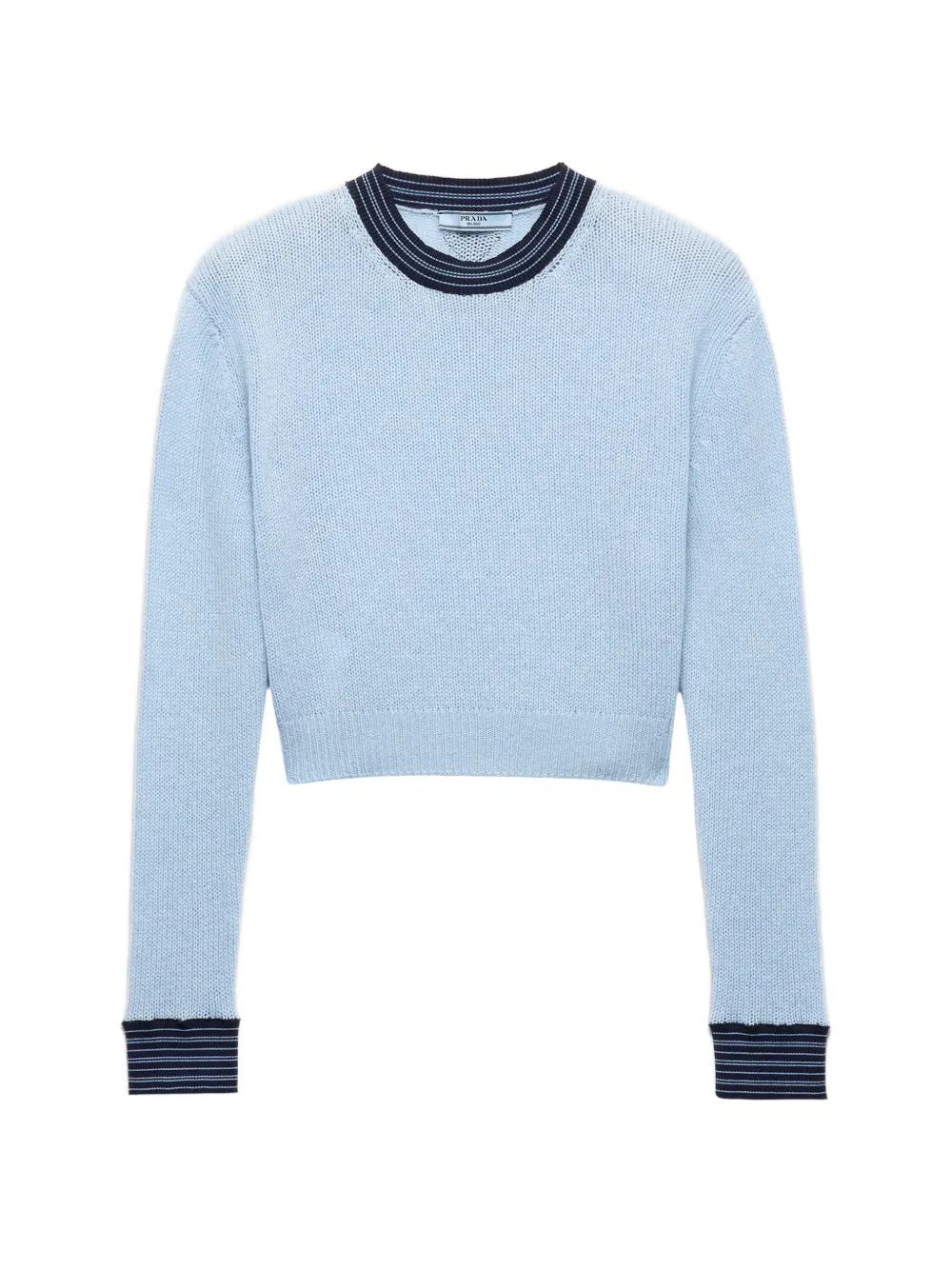 Prada cashmere crew-neck sweater - Blu