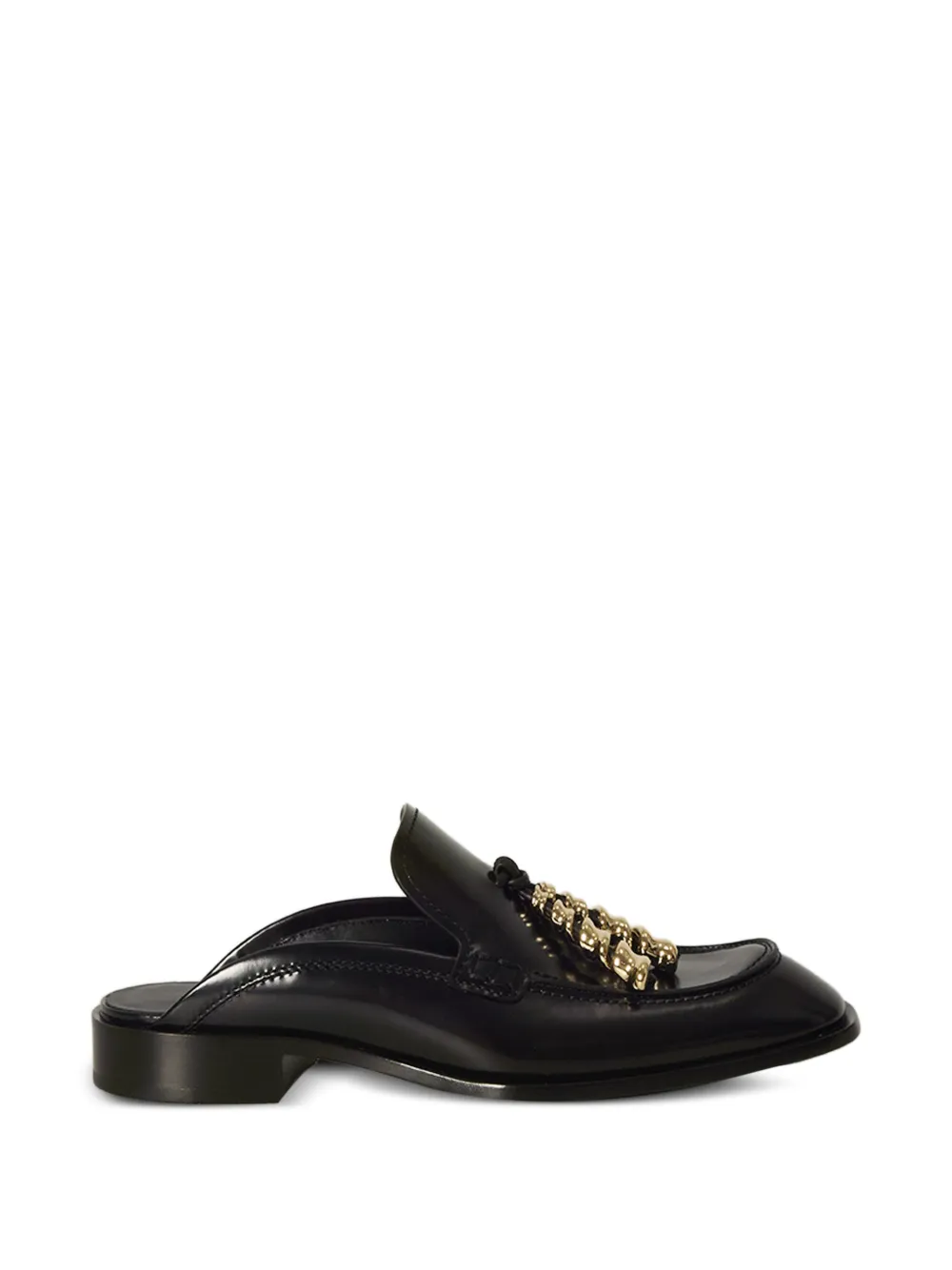 LOEWE square-toe mules Zwart
