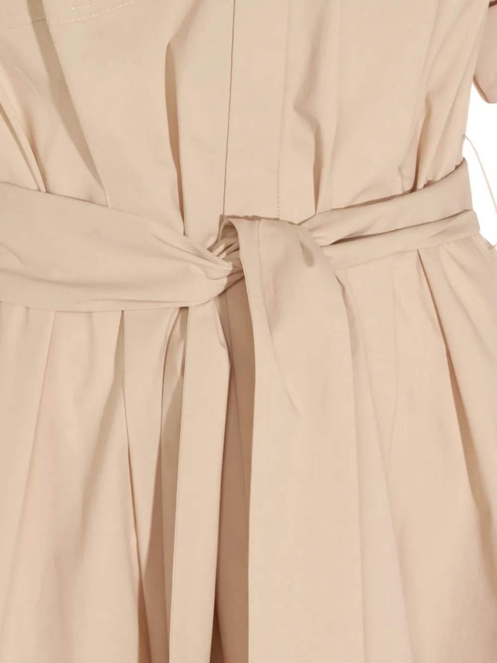 Antonelli Katoenen midi-jurk Beige