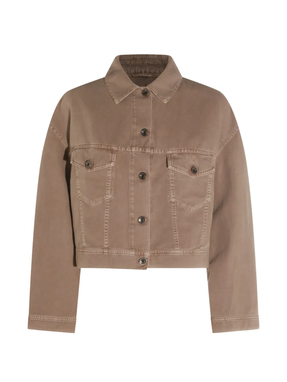 Brunello Cucinelli buttoned jacket - Braun