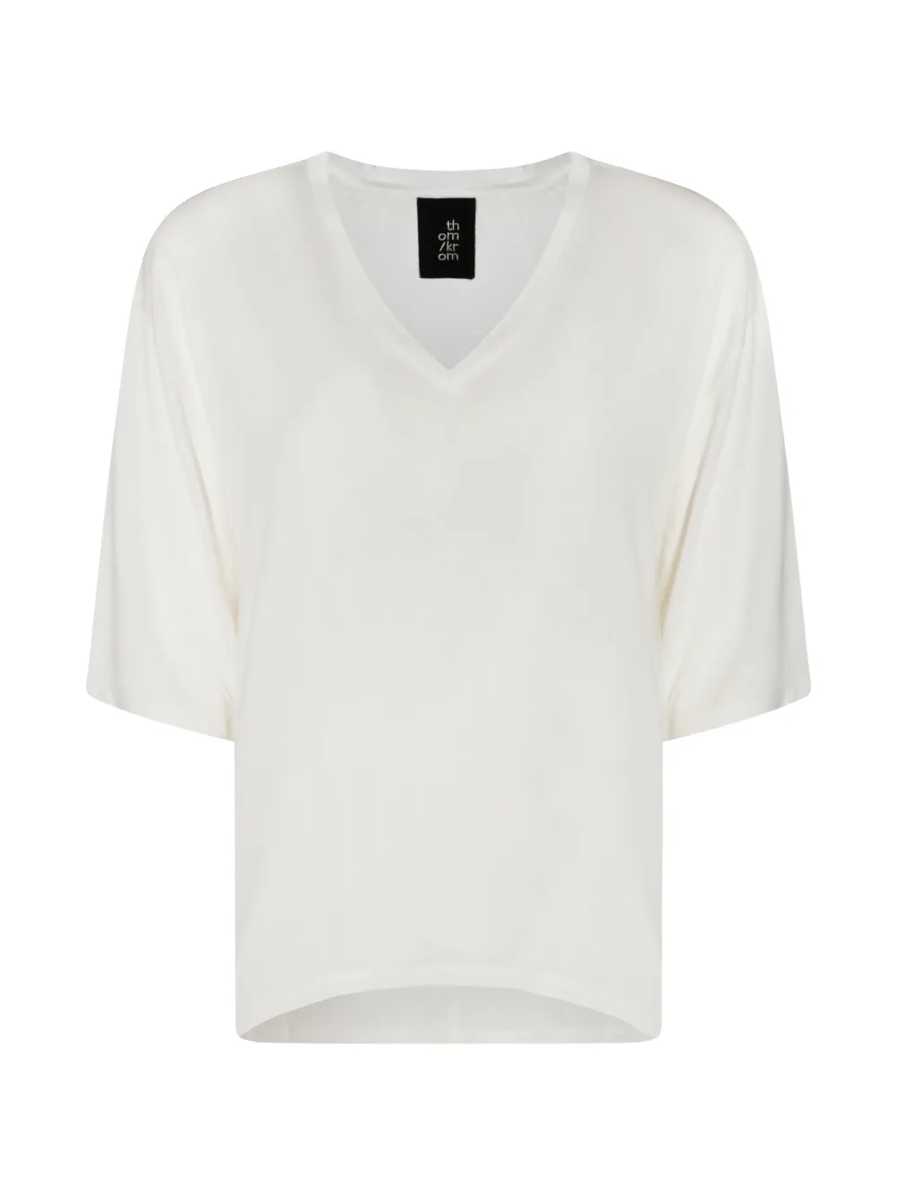 Thom Krom V-neck T-shirt - Nude