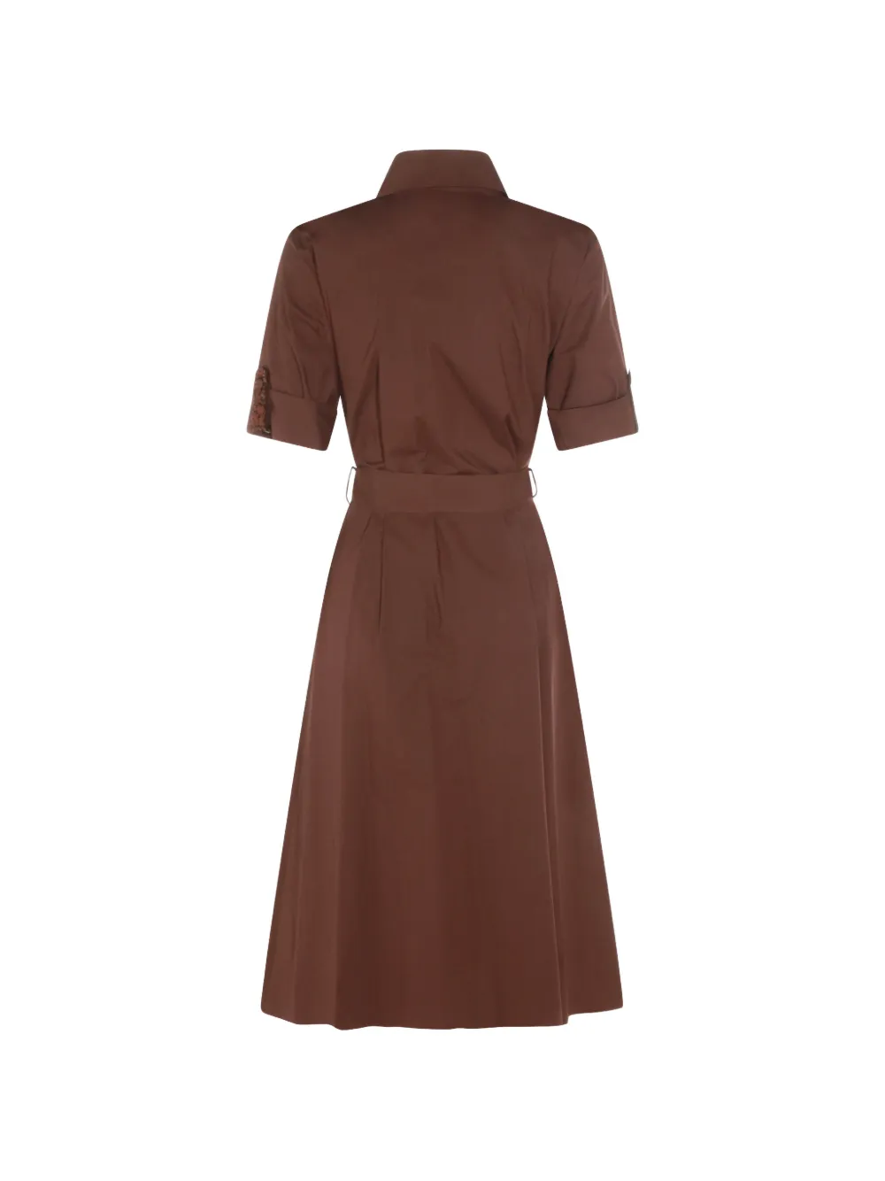  Antonelli Sequin-embellished Belted Midi Dress - Brown 