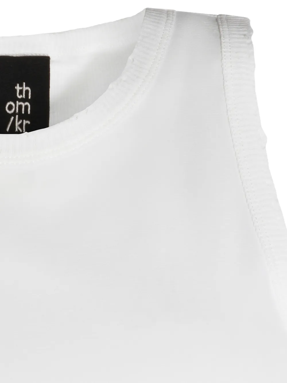  Thom Krom Round-neck Top - Neutrals 