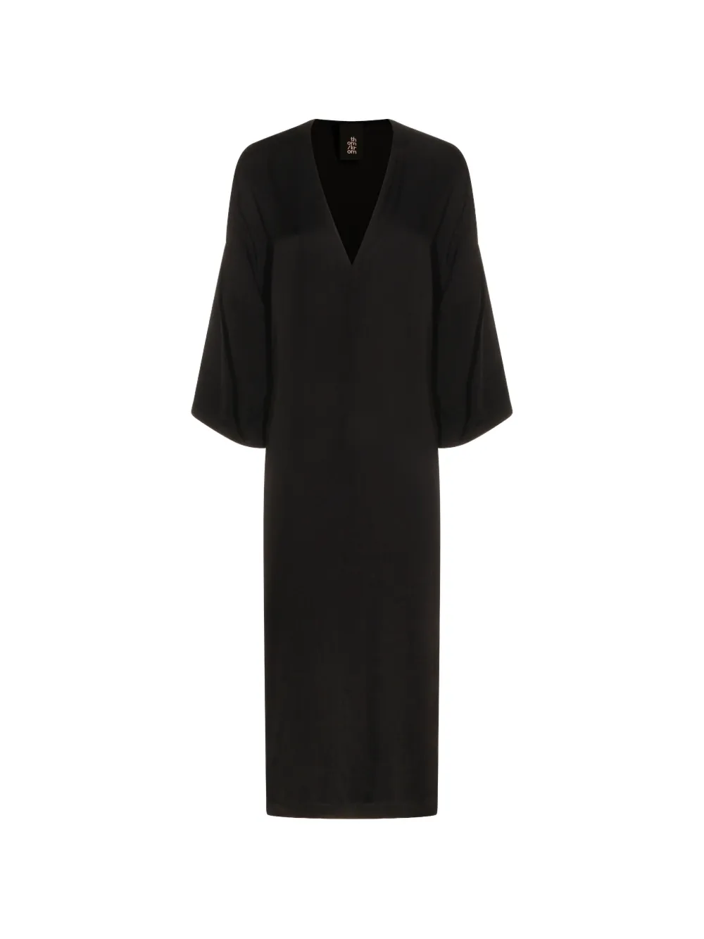 Thom Krom V-neck midi dress - Schwarz