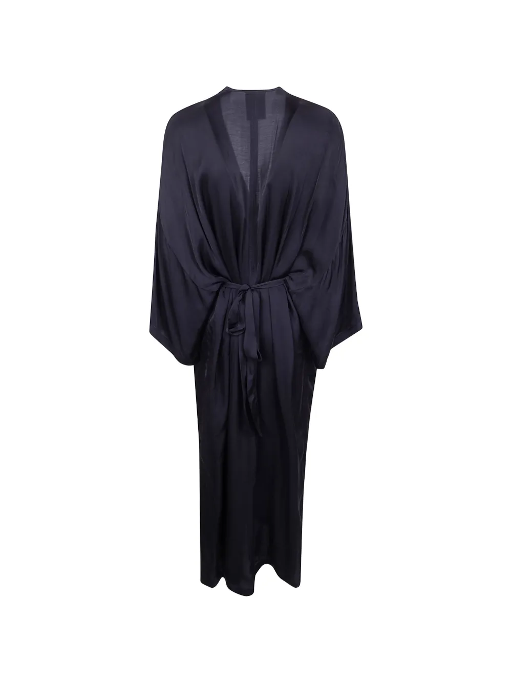 Thom Krom Midi-jurk met V-hals Zwart