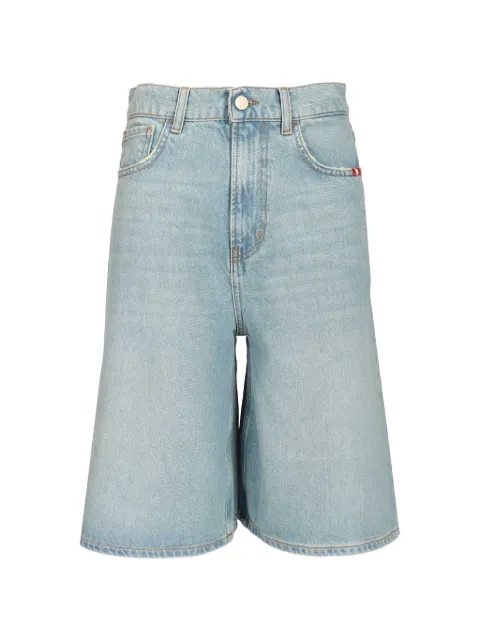 AMISH belt-loop buttoned shorts