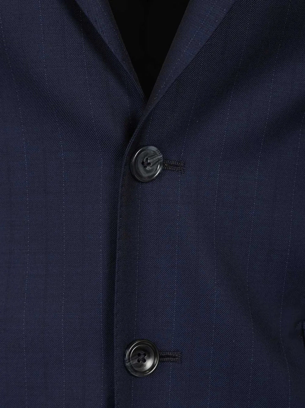 Tagliatore Bruce pak met krijtstreep Blauw
